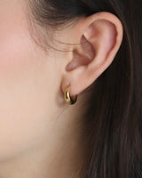 mini plump hoop pierce (stainless steel)