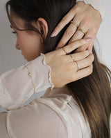 pure jewel stainless bracelet（stainless steel）