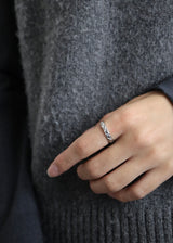 quilting pattern stainless ring