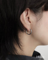 simple hoop stainless pierce（stainless steel）