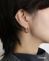 simple hoop stainless pierce（stainless steel）