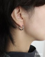 simple hoop stainless pierce（stainless steel）