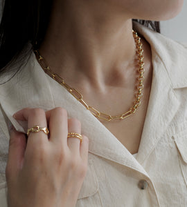 double chain necklace