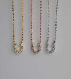 horse shoe necklace