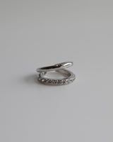 double line zir ear cuff