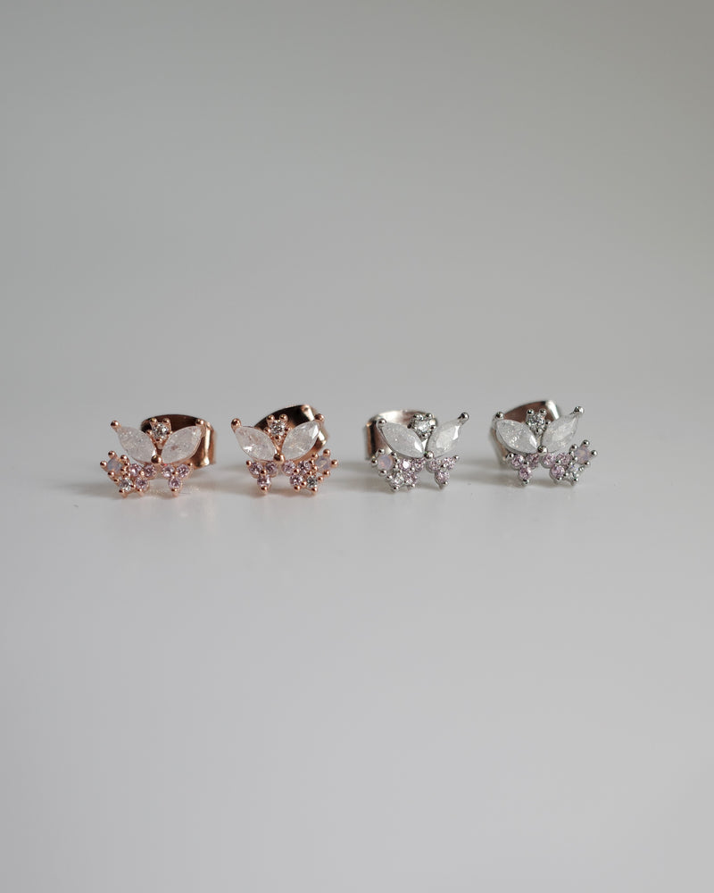 zir butterfly pierce & earring