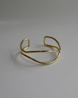 double line wave bangle