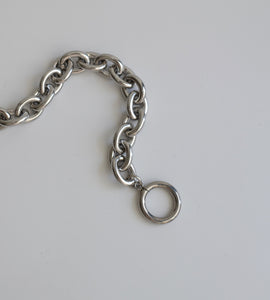 Einfaches, dickes Edelstahlarmband (Edelstahl)