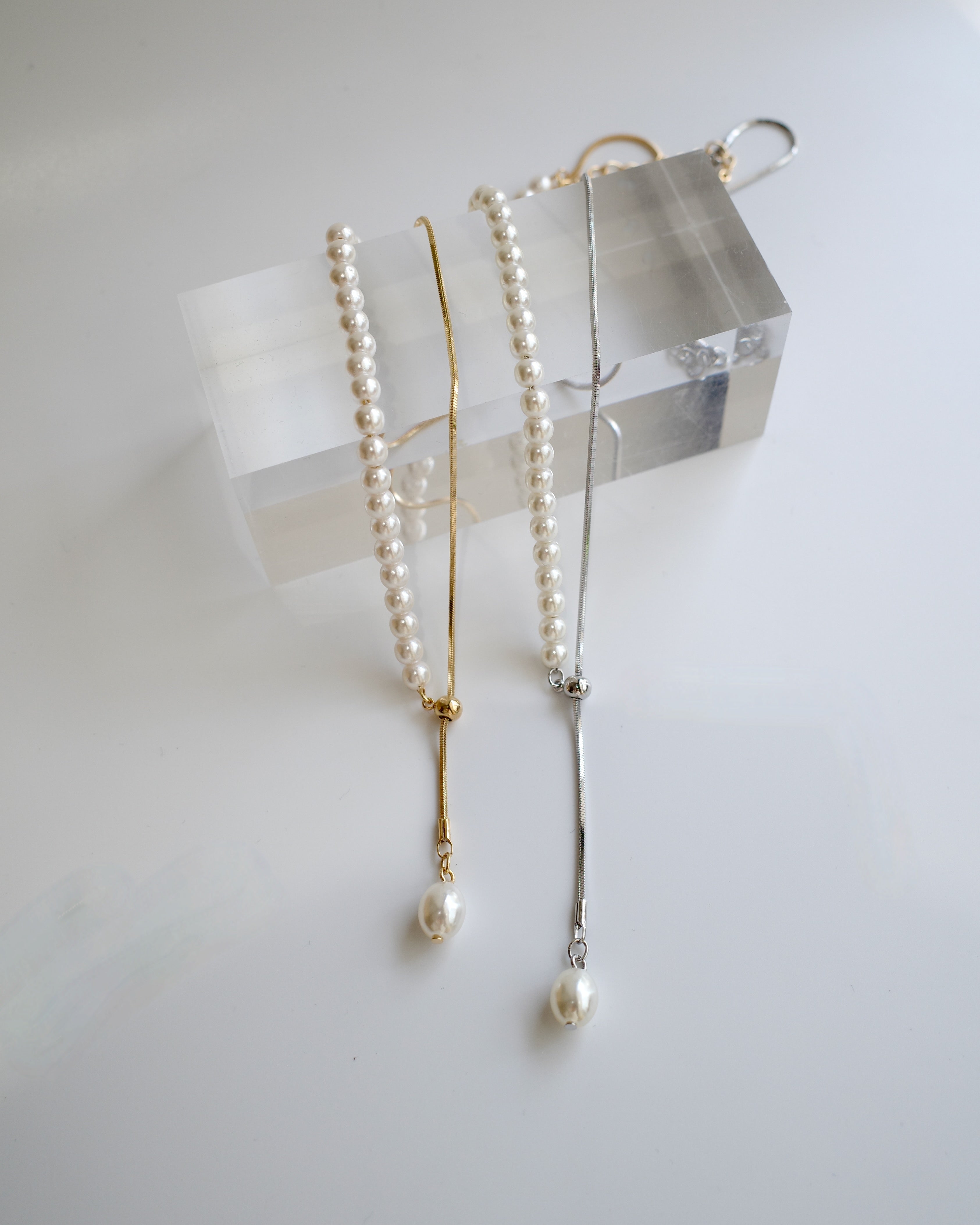 pearl Y long neckace - beller