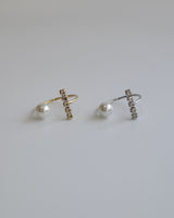 zir & pearl ring