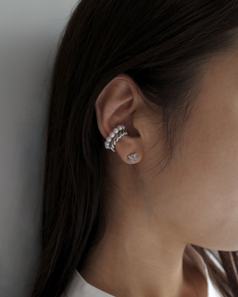 zir butterfly pierce & earring