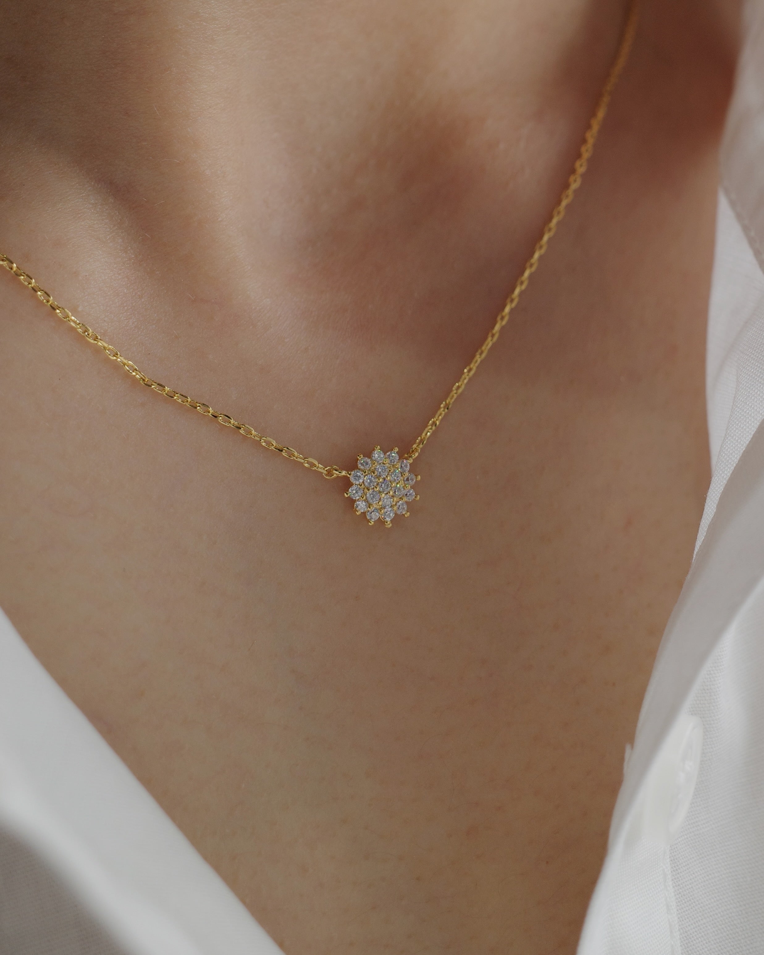 zir sun necklace - beller