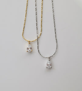 zir drop necklace