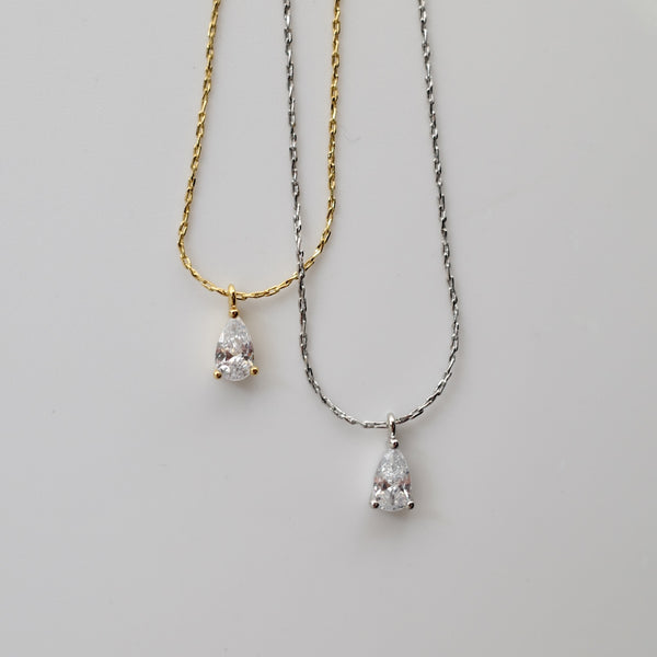 zir drop necklace – beller