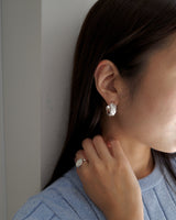 cross matte hoop  pierce