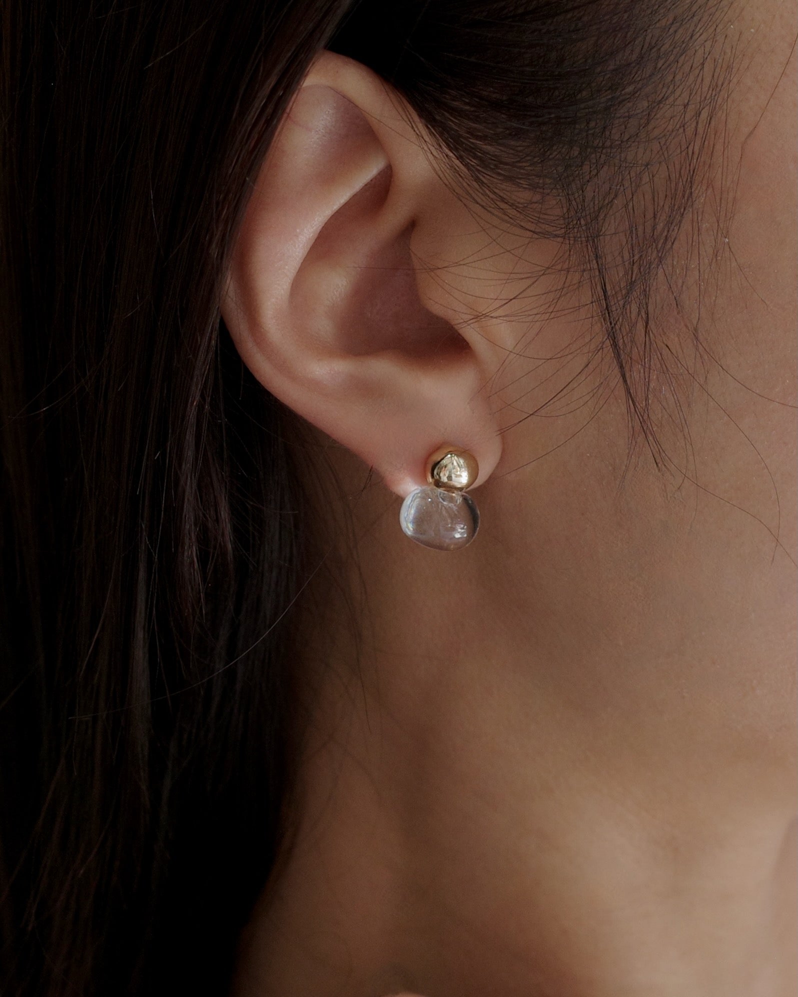 clear ball & sphere pierce - beller