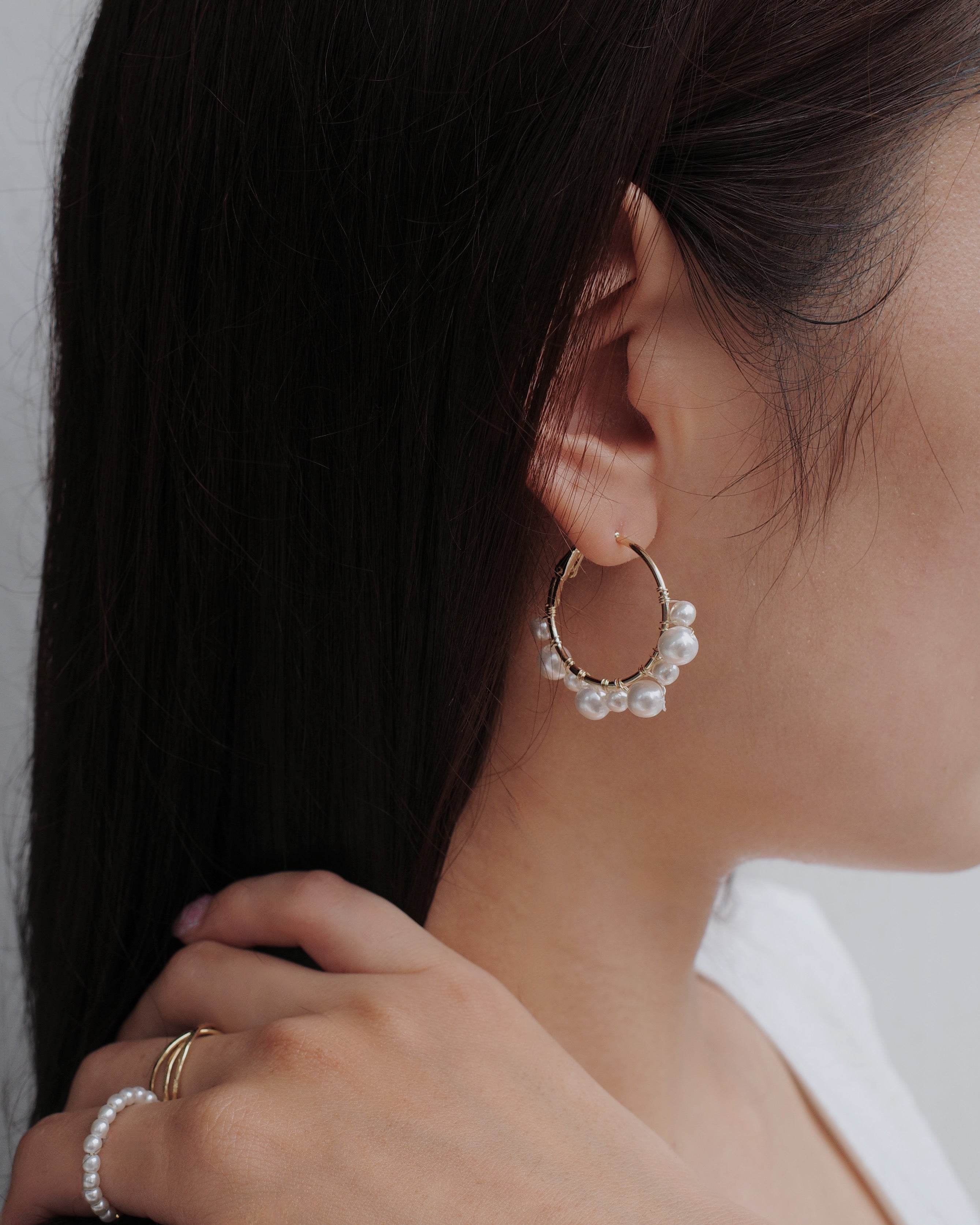 pearl hoop pierce – beller