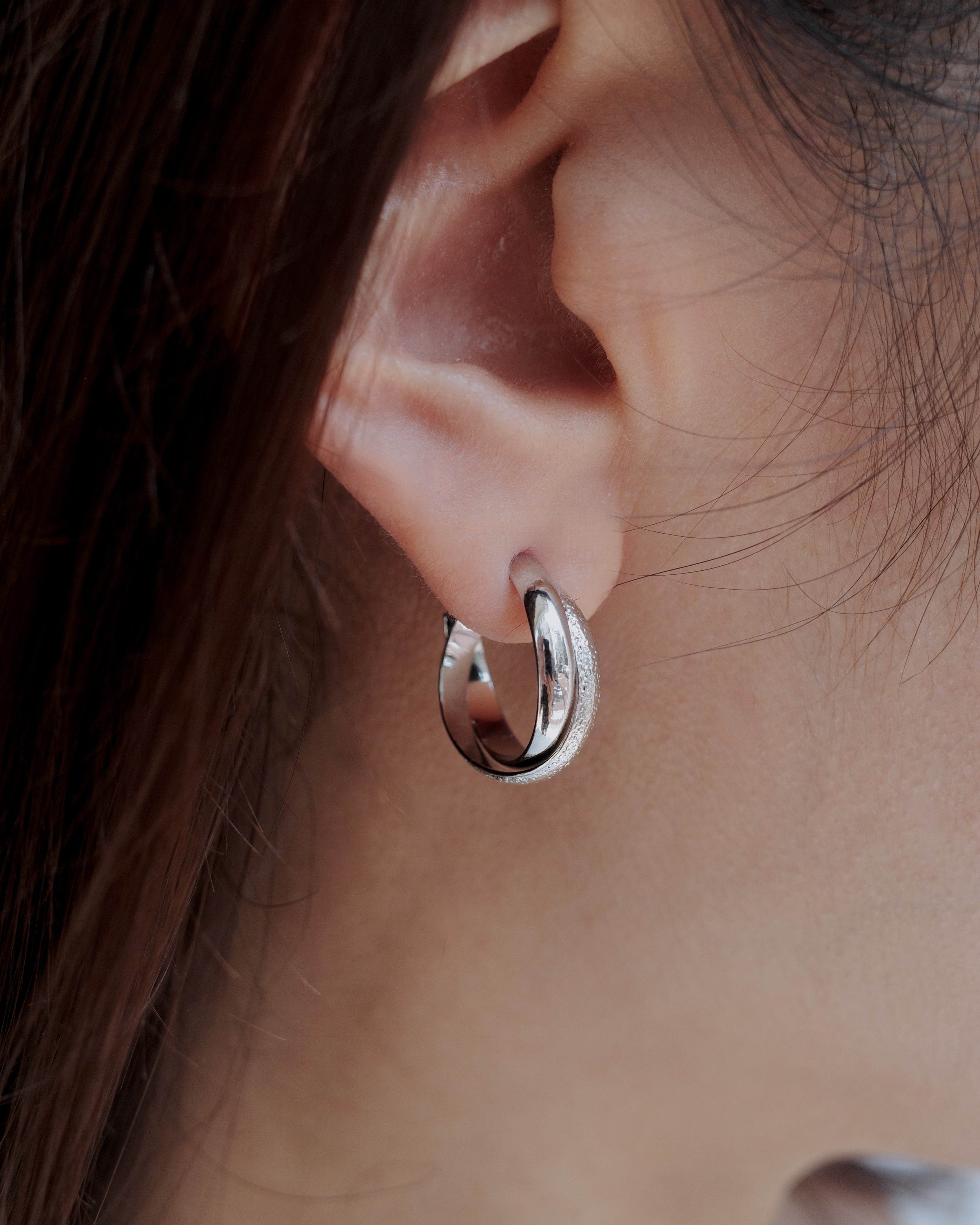 ピアス rie PRISM CROSS STUD PIERCE