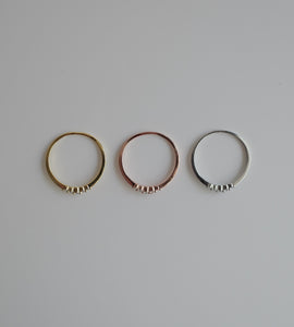 Zirkonia-Tiara-Ring