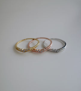 Zirkonia-Tiara-Ring