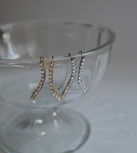 zir curve pierce ＆ earring