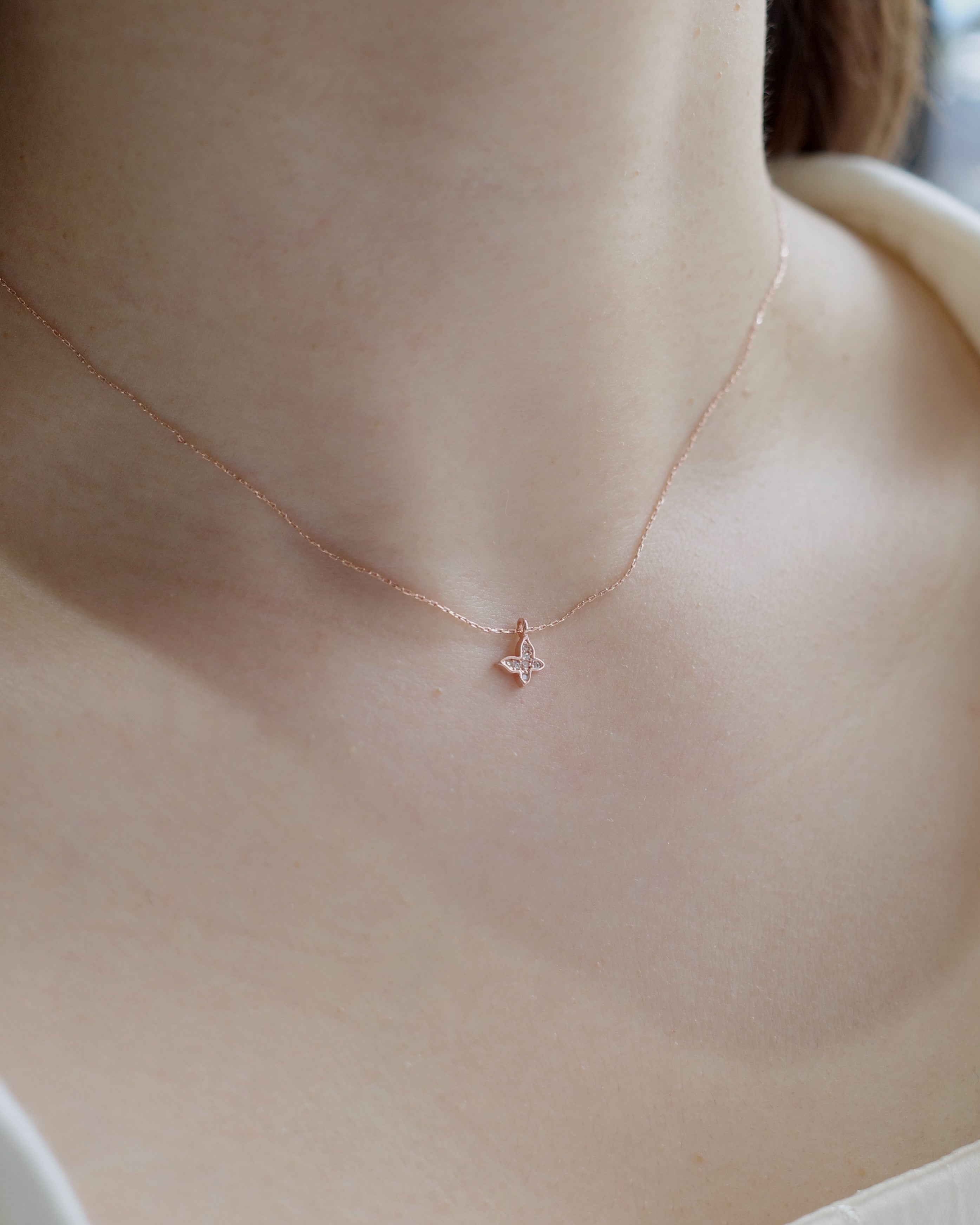 zir butterfly necklace - beller