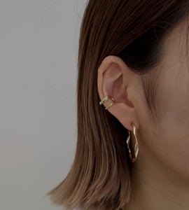 simple double line ear cuff
