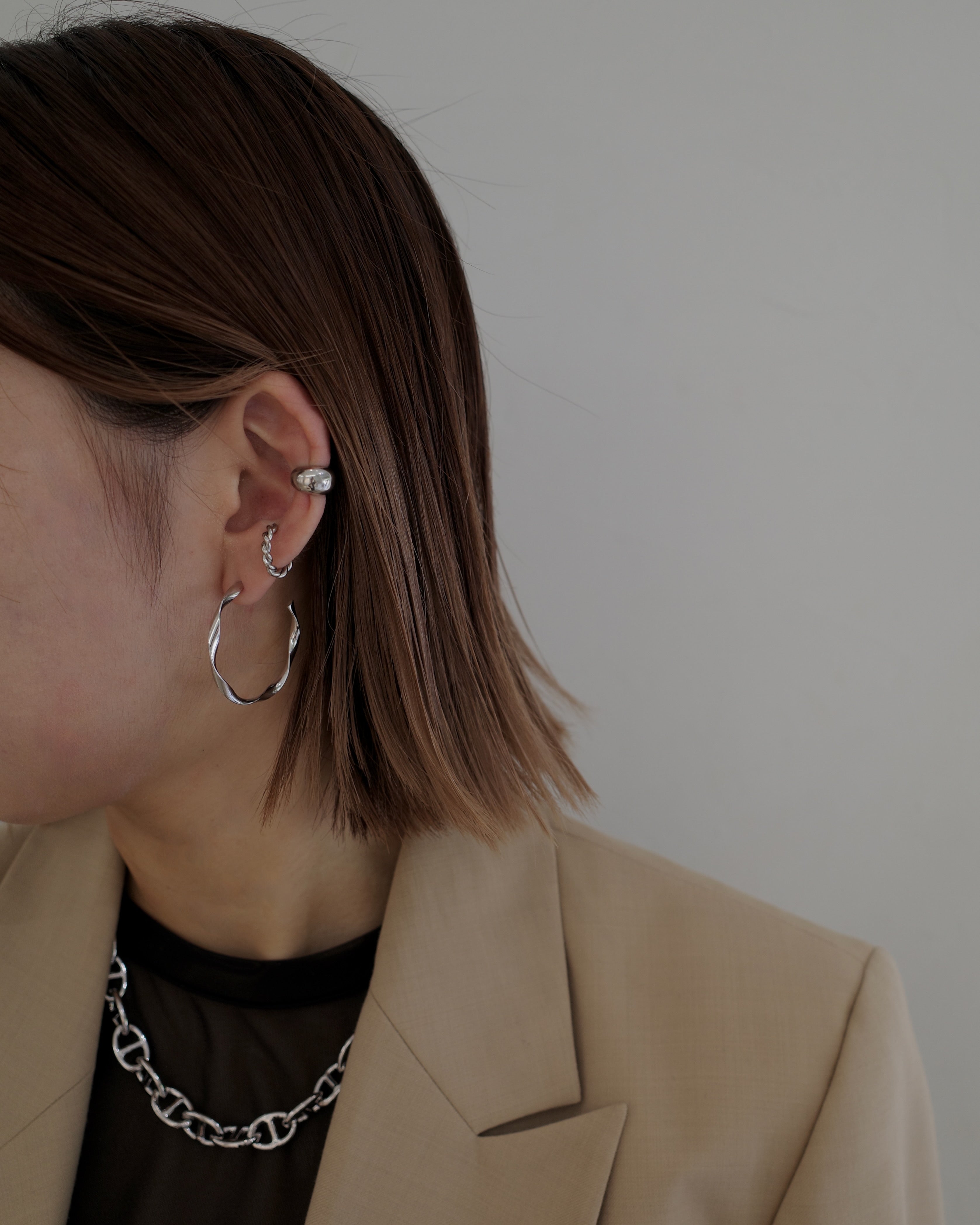 twist hoop pierce - beller