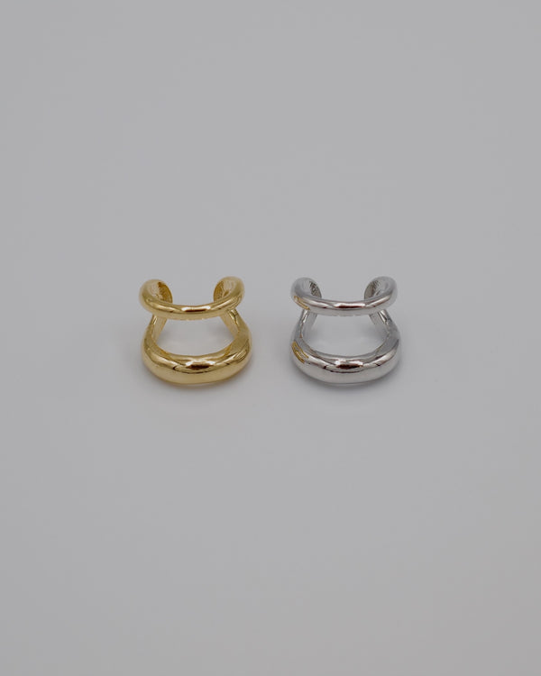 simple double line ear cuff