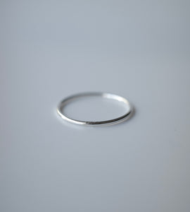 schlichter Linienring (Silber 925)
