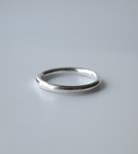Einfacher, massiver Ring (925er Silber)