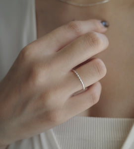 dünner Ring (Silber 925)