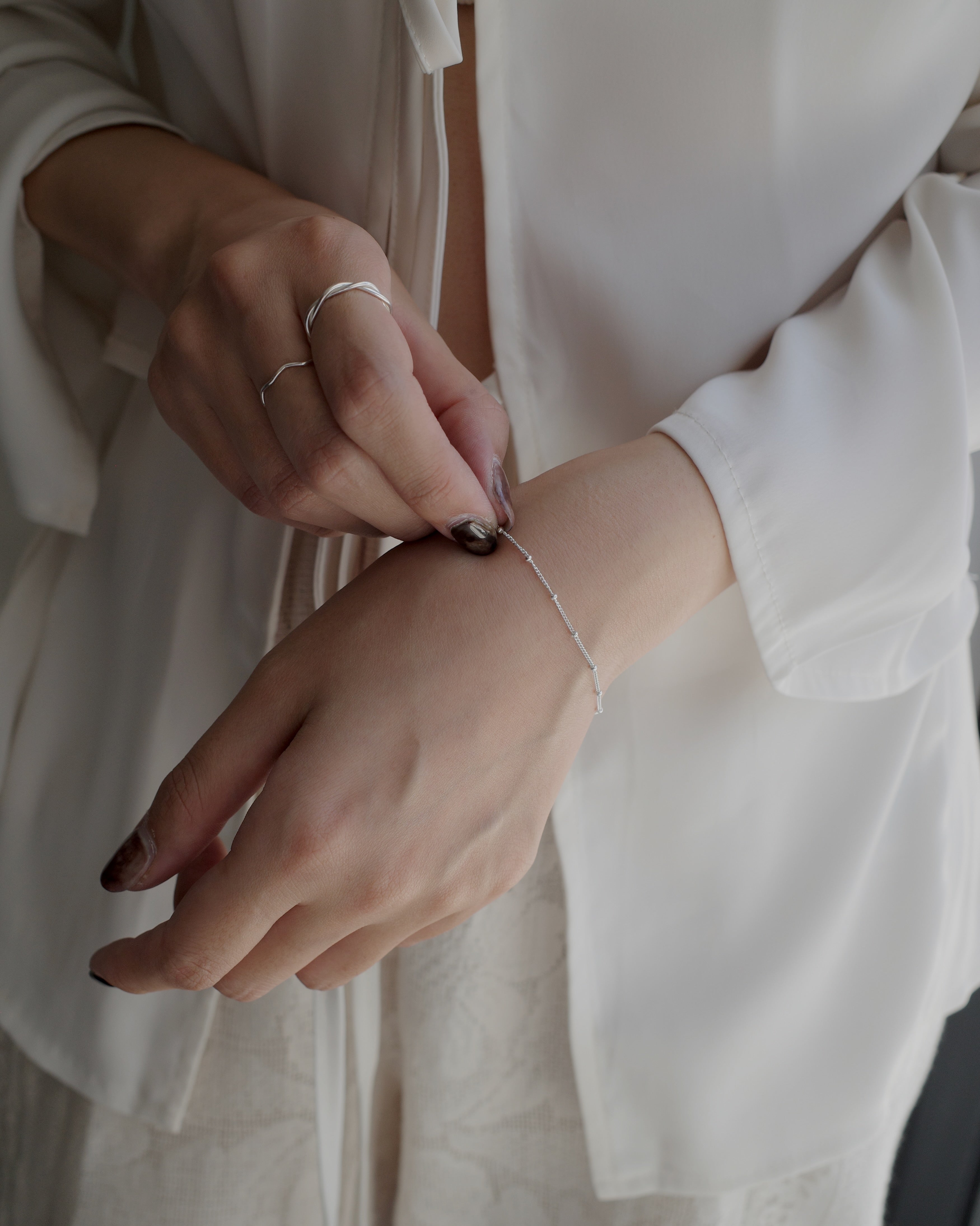 全長24cm Silver925 ベル ブレスレット equally ball bracelet (silver925) – beller