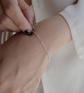 equally ball bracelet (silver925)