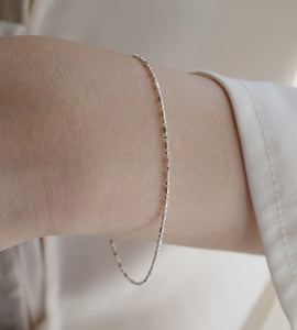 reflection chain bracelet (silver925)