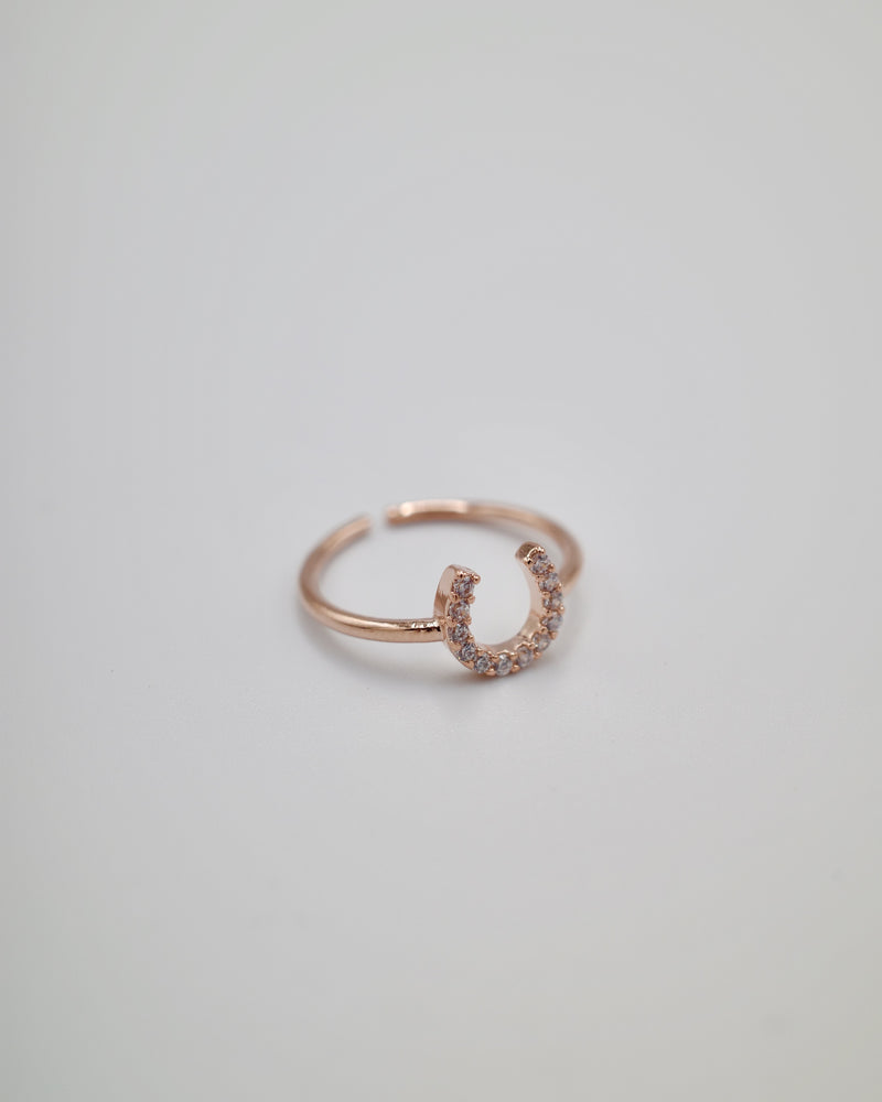 zir horse shoe ring