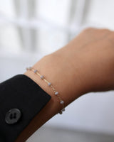 crystal chain anklet & bracelet
