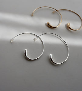 long drop hoop pierce