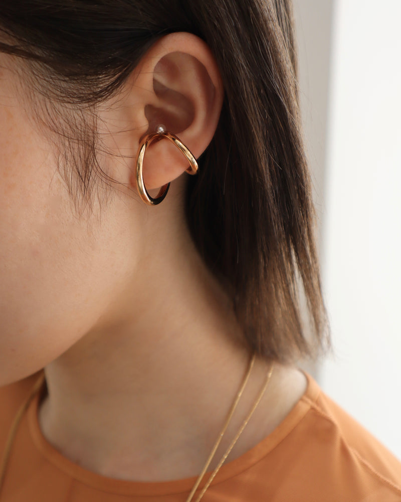 two ring ear cuff