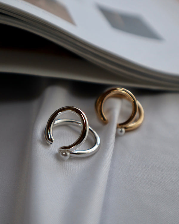 two ring ear cuff