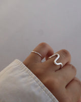 simple matte pinky ring