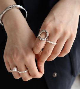 noble pearl ring