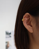 tiny overhand knot ear cuff