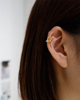 tiny overhand knot ear cuff