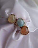sheer color stone ring