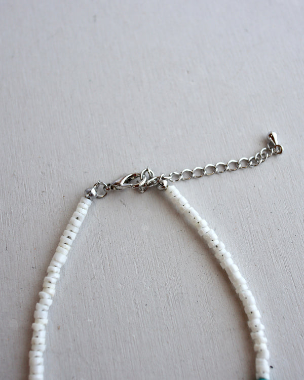 shellfish stone anklet