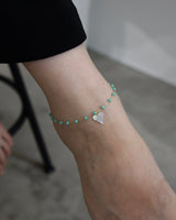 crystal chain anklet & bracelet