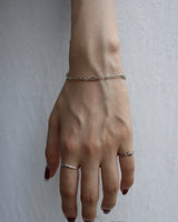 rhombus chain bracelet&anklet