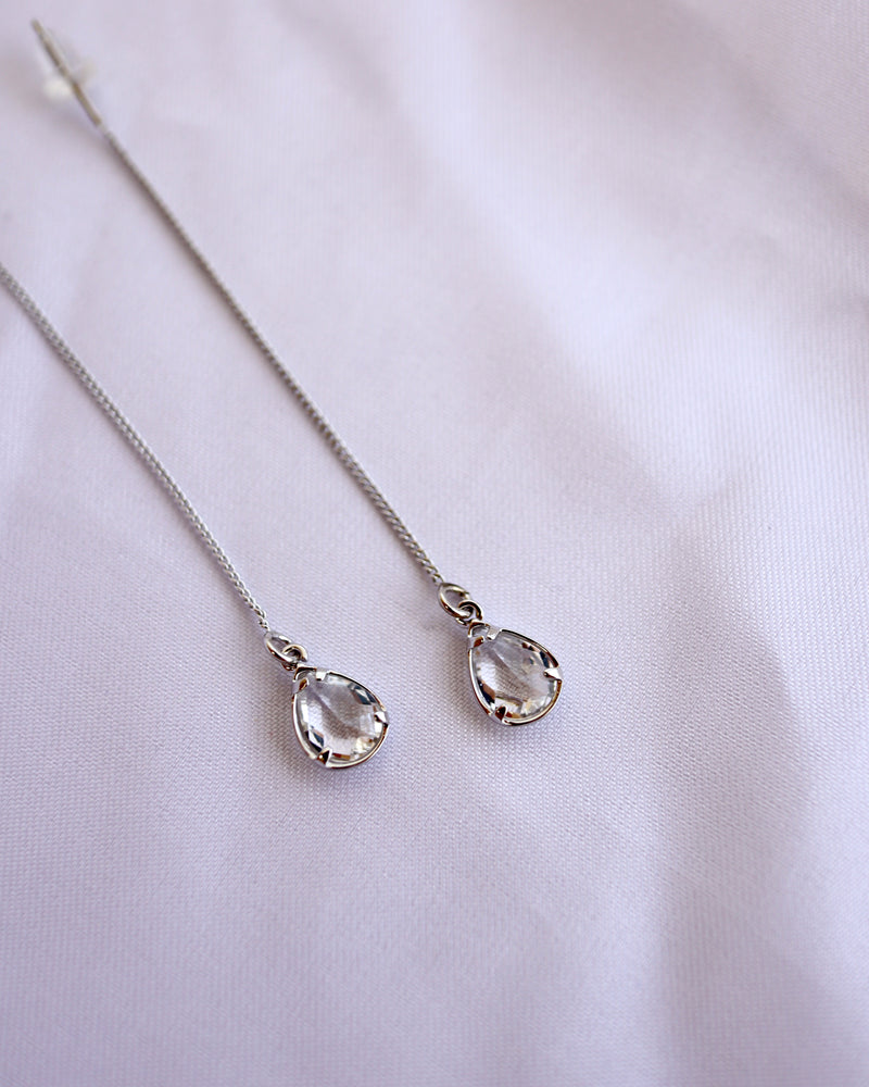 drop glass chain pierce
