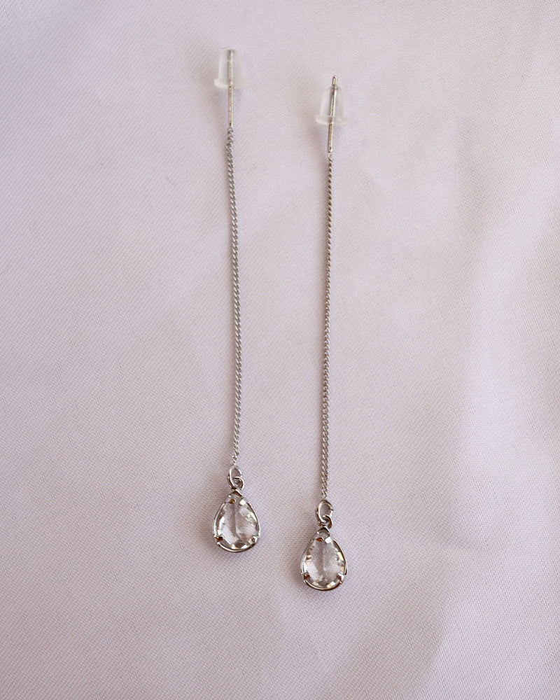 drop glass chain pierce
